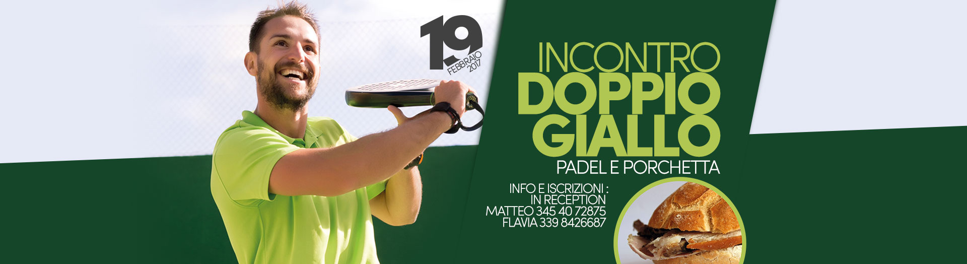 Padel e porchetta